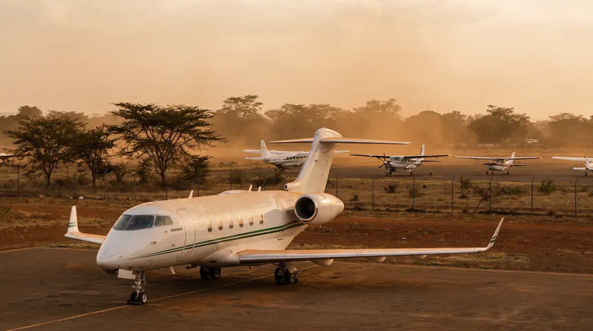 Pre-owned private jets for sale in Africa